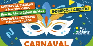 Rio Maior: Inscrições abertas para o Desfile Noturno do Carnaval