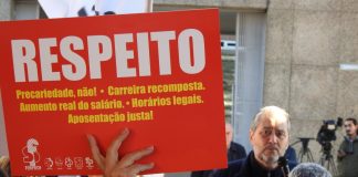 Professores iniciam hoje em Lisboa greve de 18 dias por distritos