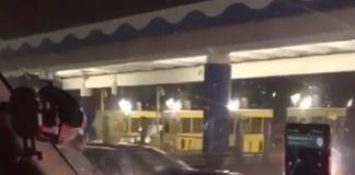 Homem de 38 anos em estado grave após colisão conta praça das portagens da A8 em Tornada