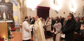Cardeal-Patriarca presidiu à vigília em honra de Nossa Senhora da Purificação, na Roliça
