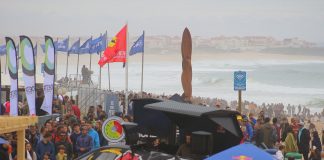 Vencedores de etapas do circuito mundial de surf em Portugal