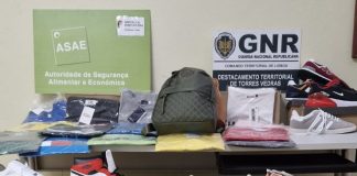 GNR apreendeu em maio quase 11 mil artigos contrafeiros em feiras e mercados