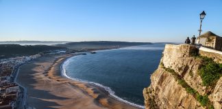 Obras de estabilização da arriba da Nazaré serão retomadas na segunda-feira