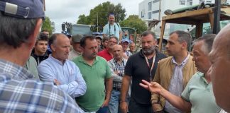 UE/Agricultores: Protestos na Benedita congestionam trânsito no IC2