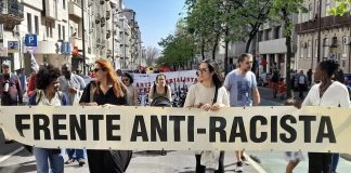 Centenas de manifestantes em Lisboa contra o racismo e a xenofobia