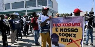 Centenas de pessoas concentram-se em Luanda e prometem marcha pacifica contra subida da gasolina