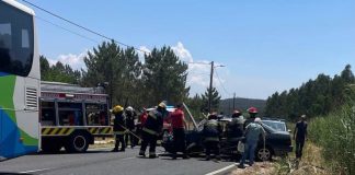 Colisão com quatro veículos provoca sete feridos ligeiros em Torres Vedras