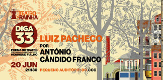 “Diga 33” com sessão dedicada a Luiz Pacheco nas Caldas da Rainha