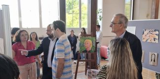 Santarém: Exposição de arte bruta do Departamento de Psiquiatria na Sala de Leitura