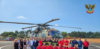 JMJ: Helicóptero que transporta Papa para Fátima aterra no heliporto dos bombeiros