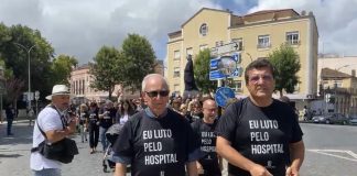 Caldas da Rainha leva 50 autocarros e 2.000 pessoas a protestar contra localização do novo hospital