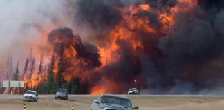Milhares de pessoas deslocadas devido a incêndios no norte e oeste do Canadá