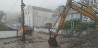 Mau tempo deixa 17 pessoas desalojadas na ilha de São Miguel nos Açores