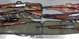 Vila Franca de Xira: Apreendidas seis armas de fogo em contexto de violência doméstica