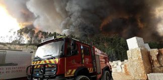 Incêndios: Mais de 190 operacionais e 10 meios aéreos combatem fogo em Leiria