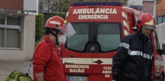 Incêndios: Acidente com viatura dos bombeiros em Baião provoca três feridos