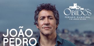 João Pedro Pais dá um concerto em Óbidos dia 10 de Janeiro