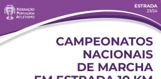 João Vieira e Vitória Oliveira conquistam títulos nacionais de 10 km marcha