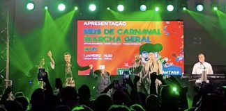Reis do Carnaval da Nazaré foram apresentados no primeiro baile do ano