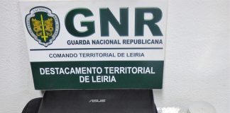 GNR deteve suspeito de cerca de 20 furtos a estabelecimentos em Mira de Aire