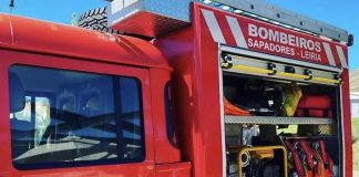 Incêndio destrói apartamento e faz um ferido grave em Leiria