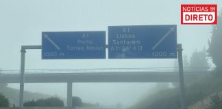 Trânsito: A1 condicionada entre quarta e sexta-feira entre Leiria e Torres Novas