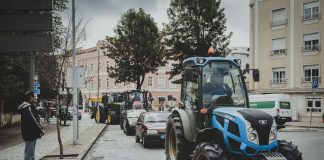 UE/Agricultores: Desmobilizado protesto iniciado no Bombarral e terminado nas Caldas da Rainha