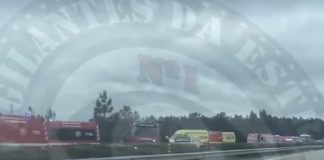 Autoestrada 13 reabriu ao trânsito após acidente em Salvaterra de Magos