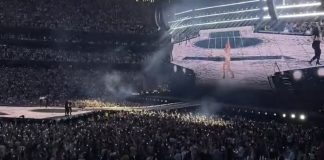 Uma catedral para Taylor Swift na estreia em Portugal