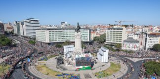 Seis mil trabalhadores do município de Lisboa homenageados pelo papa por trabalho na JMJ