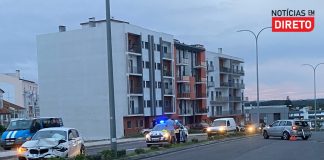 Acidente nas Caldas da Rainha provoca um ferido e corte de trânsito em ambos os sentidos