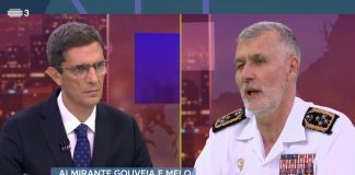Almirante Gouveia e Melo recusa “dizer não” à hipótese de se candidatar a Belém