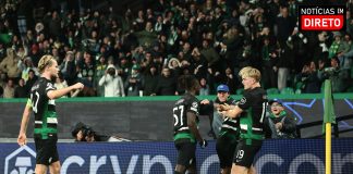 Sporting no play-off de acesso aos ‘oitavos’ da ‘Champions’ ao empatar com Bolonha