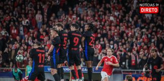 Benfica perde com FC Barcelona e está mais longe dos ‘quartos’ da Liga dos Campeões
