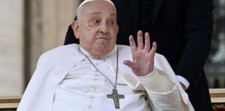 Óbito/Papa: AVC foi causa da morte