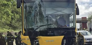 Despiste de autocarro da Carris faz pelo menos 10 feridos
