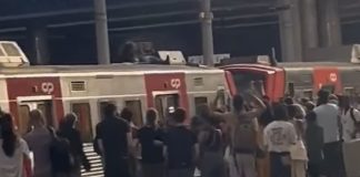 Rossio em Chamas: Protesto pró-Gaza trava comboios e mobiliza PSP
