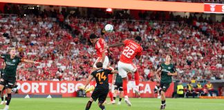 Benfica goleia St. Gallen na Luz e avança na Liga Europa
