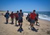 Voluntários retiram 415 quilos de resíduos da Praia da Areeira, na Nazaré