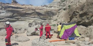 Praticante de parapente resgatado em estado muito grave após queda em arriba em Torres Vedras